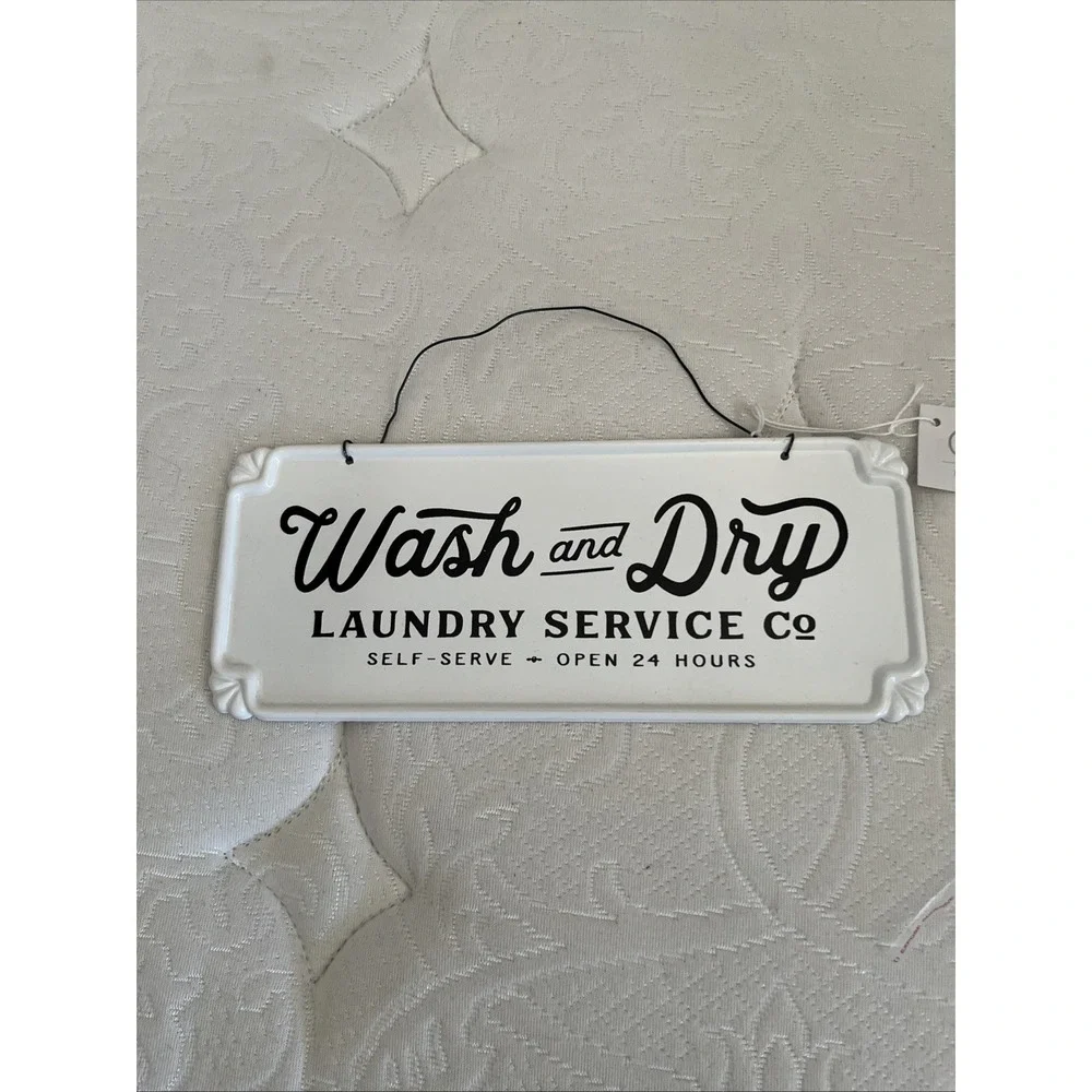 Laundry Room Metal Sign 4